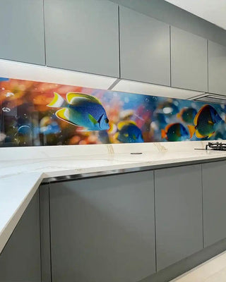 Underwater Printed Splashbacks - CreoGlass®