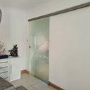 Eclipse Curve - Single Sliding Glass Door - Frameless - CreoGlass®