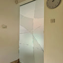 Eclipse Curve - Single Sliding Glass Door - Frameless - CreoGlass®