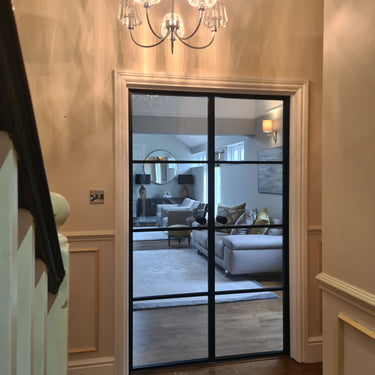 Serene Line – Double Hinged Door with Knob and Frame - PMF