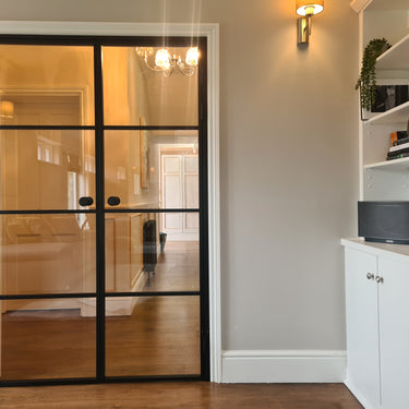 Serene Line – Double Hinged Door with Knob and Frame - PMF