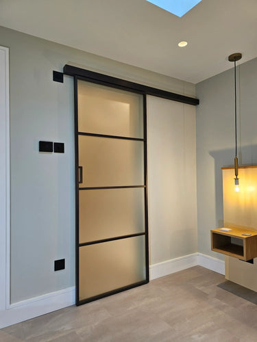 Lumi Frost – Single Sliding Glass Door – PMF - CreoGlass®