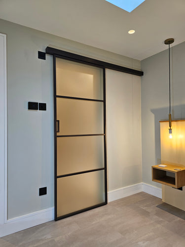 Lumi Frost – Single Sliding Glass Door – PMF - CreoGlass®
