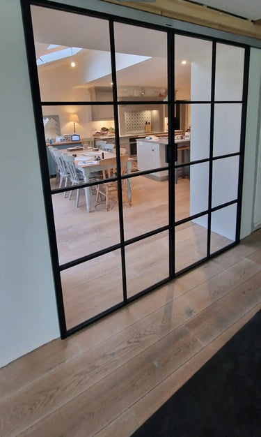 Metro Frame – Double Sliding Glass Doors – PMF - CreoGlass®