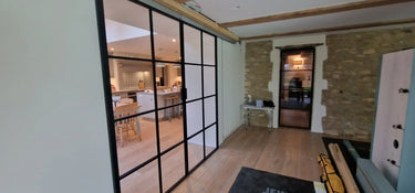 Metro Frame – Double Sliding Glass Doors – PMF - CreoGlass®
