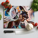 Abstract Absorbing Splashback DIY - Mix and Match - CreoGlass®