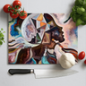 Abstract Absorbing Splashback DIY - Mix and Match - CreoGlass®