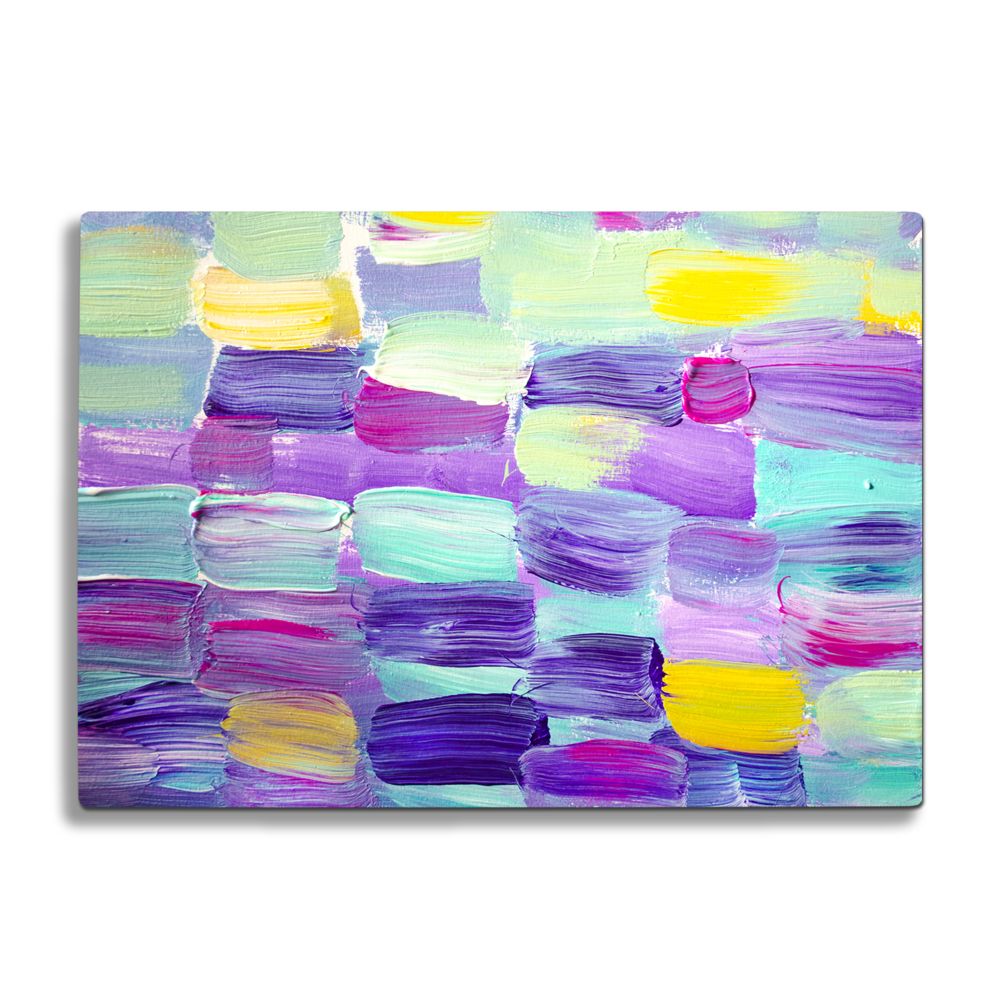 Abstract 2 Glass Chopping Board and Worktop