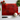 Abstract Red Prism Glass Chopping Board and Placemat - CreoGlass®