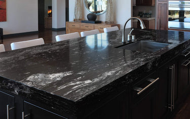 Black Beauty 10mm Granite Worktop - CreoGlass®