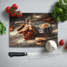 Cinnamon Sticks Glass Chopping Board and Placemat - CreoGlass®