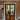Linear Edge – Double Hinged Glass Door with Handle and Frame – internal steel and glass door, photo 1