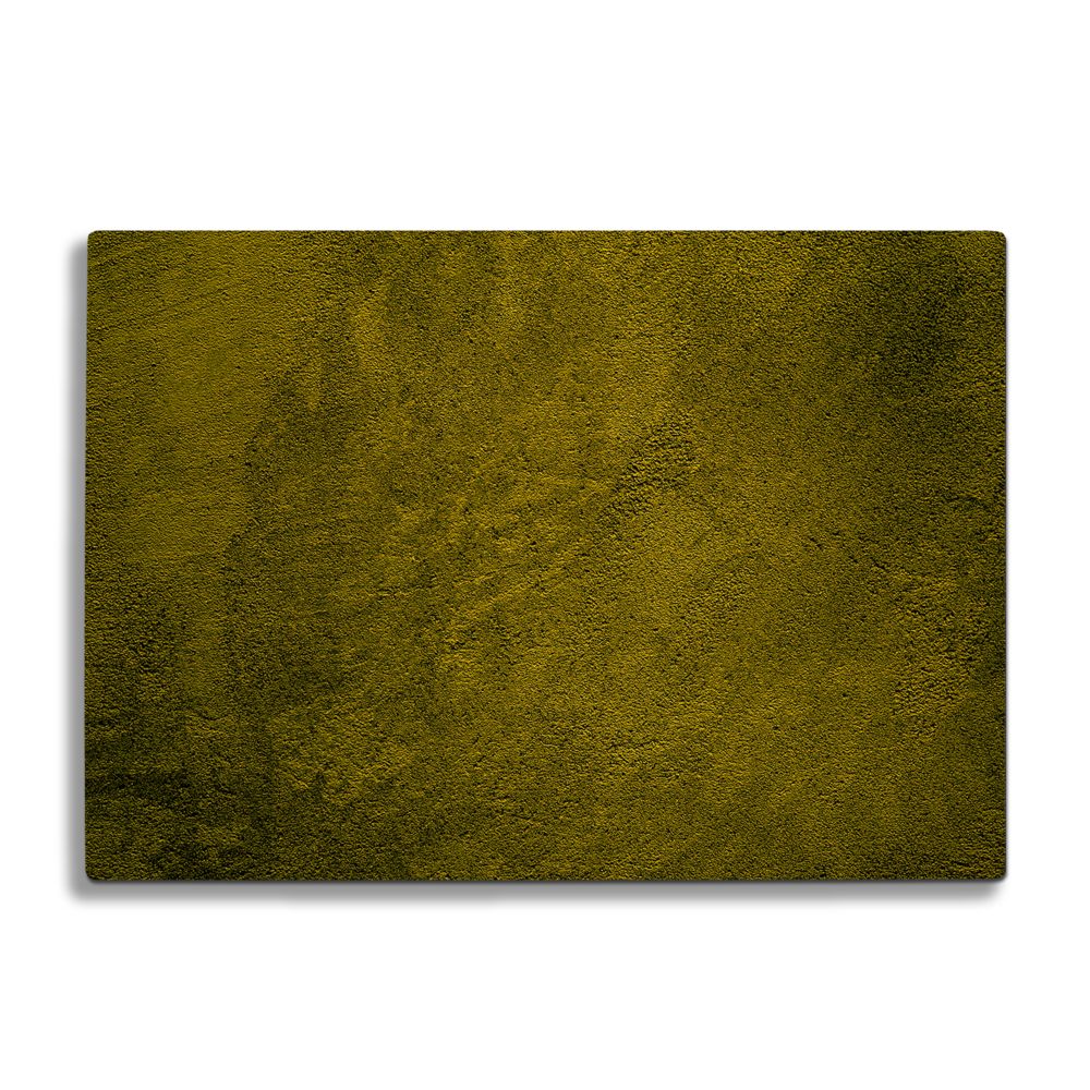 Concrete Yellow Glass Chopping Board and Worktop - CreoGlass®