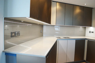 Matte Taupe Luxe - Italian Splashback - Bespoke - CreoGlass®
