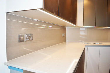 Matte Taupe Luxe - Italian Splashback - Bespoke - CreoGlass®