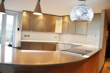 Matte Taupe Luxe - Italian Splashback - Bespoke - CreoGlass®