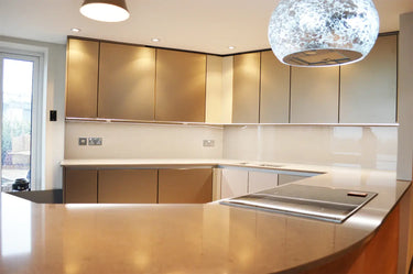 Matte Taupe Luxe - Italian Splashback - Bespoke - CreoGlass®