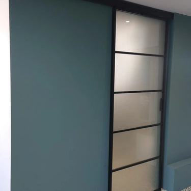 Frost Edge – Single Sliding Glass Door – PMF - CreoGlass®
