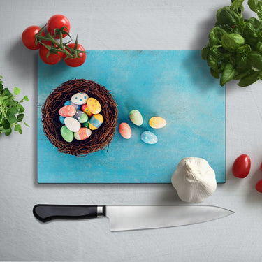 Easter Theme Glass Chopping Board and Placemat - CreoGlass®