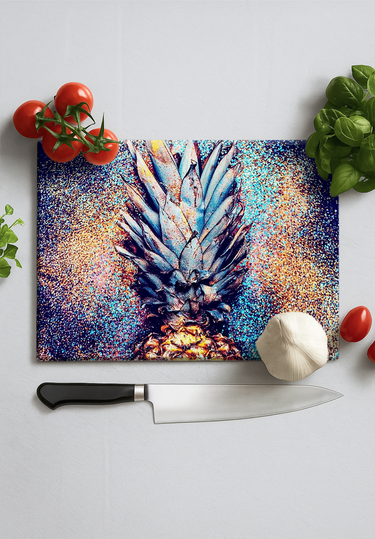 Glitter Pineapple Splashback DIY - Mix and Match - CreoGlass®
