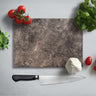 Grey Wall Texture Glass Chopping Board and Placemat - CreoGlass®