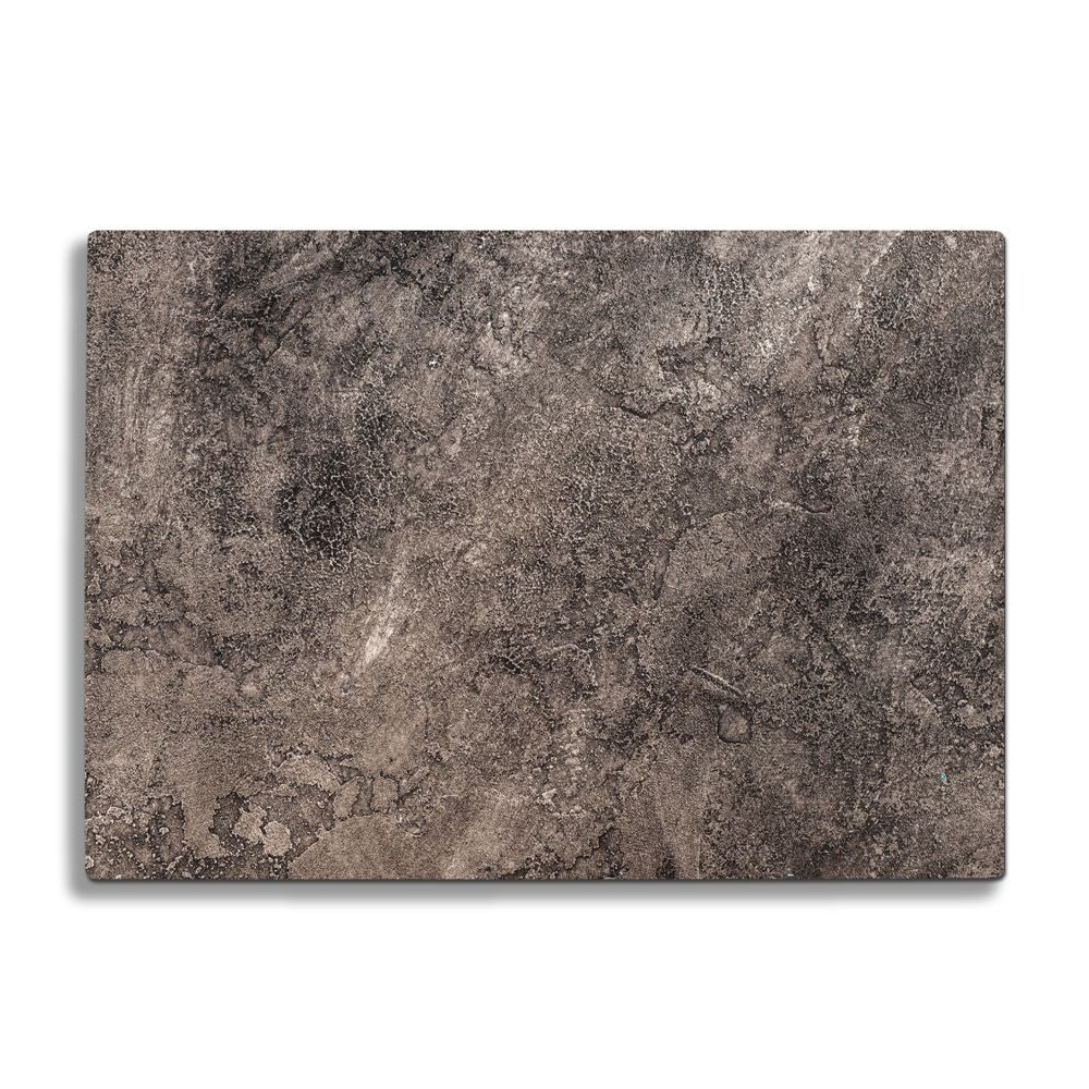 Grey Wall Texture Glass Chopping Board and Worktop - CreoGlass®