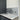 Black Pixel Stencil - Metallic Splashback - Bespoke - CreoGlass®