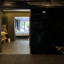 Midnight Black – Single Sliding Glass Door – Frameless - CreoGlass®