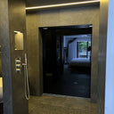 Midnight Black – Single Sliding Glass Door – Frameless - CreoGlass®
