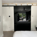 Midnight Black – Single Sliding Glass Door – Frameless - CreoGlass®