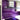 100% Luxury - Purple Haze Splashback - Bespoke - CreoGlass®