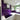 100% Luxury - Purple Haze Splashback - Bespoke - CreoGlass®