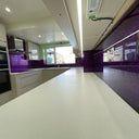 100% Luxury - Purple Haze Splashback - Bespoke - CreoGlass®