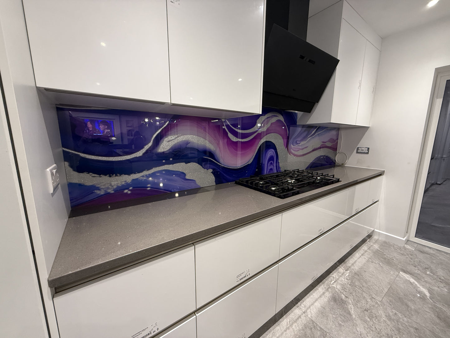 Liquid Ink Extra Splashback - CreoGlass®