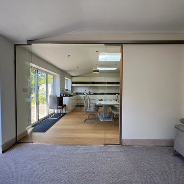 Vista Glide - Single Sliding Glass Door - Frameless - CreoGlass®