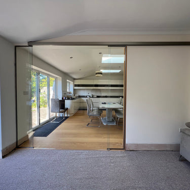 Vista Glide - Single Sliding Glass Door - Frameless - CreoGlass®
