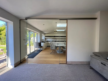 Vista Glide - Single Sliding Glass Door - Frameless - CreoGlass®