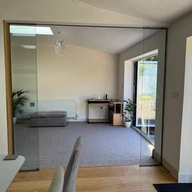 Vista Glide - Single Sliding Glass Door - Frameless - CreoGlass®