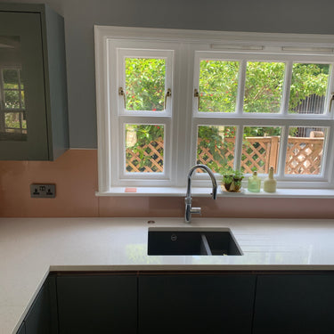 Copper Lustre - Metallic Splashback - Bespoke - CreoGlass®