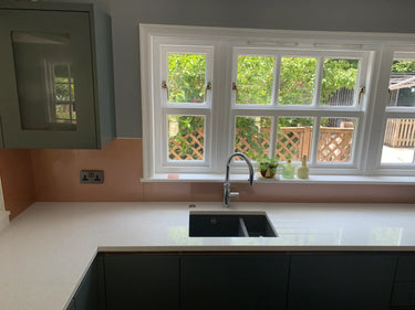Copper Lustre - Metallic Splashback - Bespoke - CreoGlass®