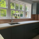 Copper Lustre - Metallic Splashback - Bespoke - CreoGlass®