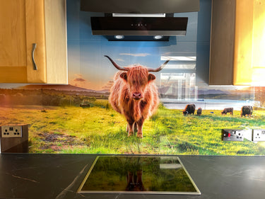 Highland Horizon - Printed Splashback - Bespoke - CreoGlass®