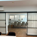 Deco Grid – Double Sliding Glass Doors – PMF - CreoGlass®