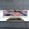 Quantum Flare – Abstract Printed Splashback – Bespoke - CreoGlass®