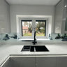 Zen Stones & Lotus – Printed Glass Splashback – Bespoke - CreoGlass®