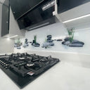 Zen Stones & Lotus – Printed Glass Splashback – Bespoke - CreoGlass®