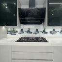 Zen Stones & Lotus – Printed Glass Splashback – Bespoke - CreoGlass®