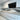 Black & Grey Printed Wave Glass Splashback – Bespoke - CreoGlass®