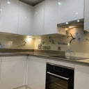 Blossom Branch – Printed Glass Splashback – Bespoke - CreoGlass®