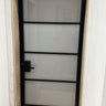Frost Aura – Single Hinged Door with Latch and Frame – internal steel and glass door, photo 2